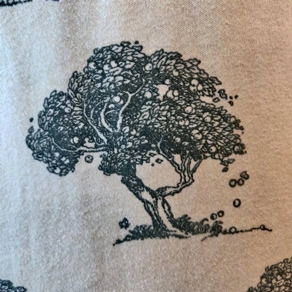 Kate Quinn Womens NWT Apple Tree Buttons Sleeveless Pockets Org Cotton Dress XS - Picture 6 of 8